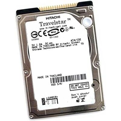 Hitachi - HDD - 120GB - 2.5 pouces IDE - Disque dur - Publicité Hitachi - HDD - 120GB - 2.5 pouces IDE - Disque dur - Publicité