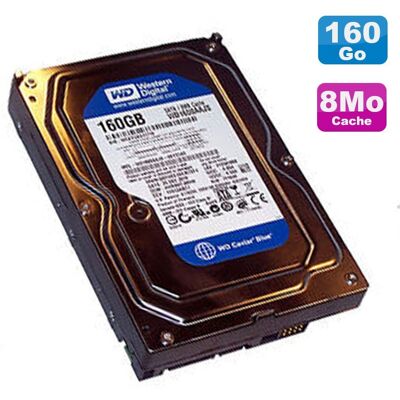 Western Digital - WD1600AAJS-00YZCA0 - 160GB - Disque dur - Publicité Western Digital - WD1600AAJS-00YZCA0 - 160GB - Disque dur - Publicité