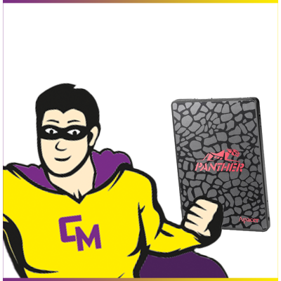 Ssd 120go 2.5\" Apacer Panther Ap120gas350 Sata Iii 6 Gbps - Publicité Ssd 120go 2.5\" Apacer Panther Ap120gas350 Sata Iii 6 Gbps - Publicité