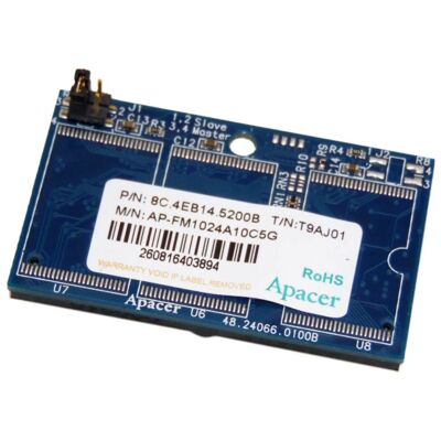 Occasion - Disque Flash 1gb Ide - T9aj01 Apacer - Ap-Fm1024a10c5g - 8c.4eb14.520 - Publicité Occasion - Disque Flash 1gb Ide - T9aj01 Apacer - Ap-Fm1024a10c5g - 8c.4eb14.520 - Publicité