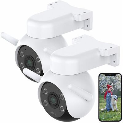 2 Caméras D'Extérieur Motorisées Pan-Tilt 4k Connectées Ipc-760 - 7links - Publicité 2 Caméras D'Extérieur Motorisées Pan-Tilt 4k Connectées Ipc-760 - 7links - Publicité