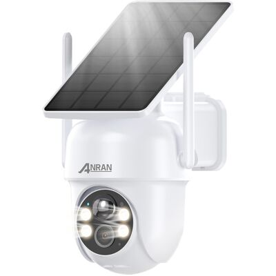 Anran 5mp Caméra De Surveillance Extérieure Wlan À Batterie Solaire Vision Ip66 - Publicité Anran 5mp Caméra De Surveillance Extérieure Wlan À Batterie Solaire Vision Ip66 - Publicité