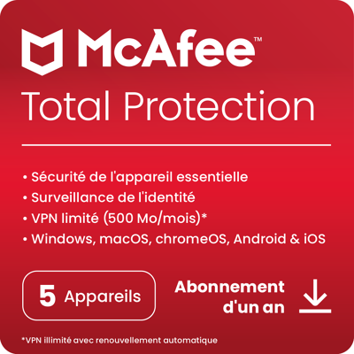 Mcafee Total Protection 2026 Directement De Mcafee Livraison Le Jour Même - Publicité Mcafee Total Protection 2026 Directement De Mcafee Livraison Le Jour Même - Publicité