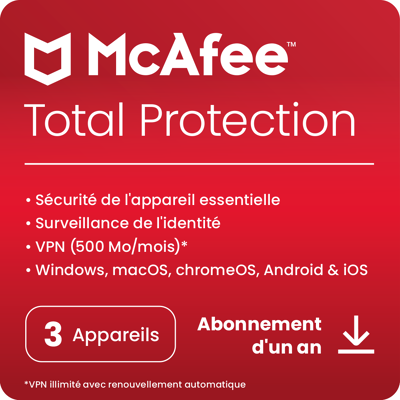 Mcafee Total Protection 2026 Directement De Mcafee Livraison Le Jour Même - Publicité Mcafee Total Protection 2026 Directement De Mcafee Livraison Le Jour Même - Publicité