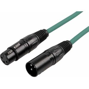 Raraion - Câble Patch Xlr Mâle À Femelle, 1,5 M Vert - Publicité Raraion - Câble Patch Xlr Mâle À Femelle, 1,5 M Vert - Publicité