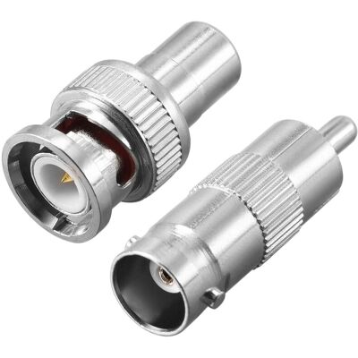 Uxcell Bnc Rca Jack Adaptateur Connecteur Pour Cctv Caméra Mâle À Femelle 10pcs 10pcs - Publicité Uxcell Bnc Rca Jack Adaptateur Connecteur Pour Cctv Caméra Mâle À Femelle 10pcs 10pcs - Publicité