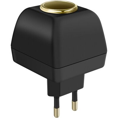 Avizar Adaptateur Secteur Vers Allume Cigare 12v - Prise 220v Noir - Publicité Avizar Adaptateur Secteur Vers Allume Cigare 12v - Prise 220v Noir - Publicité