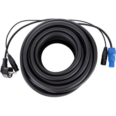 Pronomic Cable Audio Hybride Xlr 3-Pin Speakon Alimentation Enceinte Haut-Parleur Pa 20 M - Publicité Pronomic Cable Audio Hybride Xlr 3-Pin Speakon Alimentation Enceinte Haut-Parleur Pa 20 M - Publicité