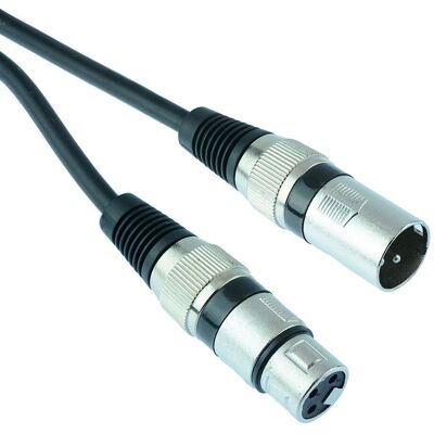 Switch Electronics Câble De Liaison Microphone Xlr Mâle Vers Femelle, Noir, 25cm - Publicité Switch Electronics Câble De Liaison Microphone Xlr Mâle Vers Femelle, Noir, 25cm - Publicité