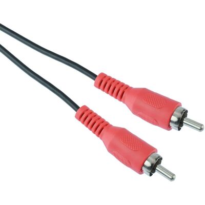 Switch Electronics Câble Phono Rca Male À Male Rouge 5m Pour Av Audio Vidéo Pc Tv Cctv - Publicité Switch Electronics Câble Phono Rca Male À Male Rouge 5m Pour Av Audio Vidéo Pc Tv Cctv - Publicité
