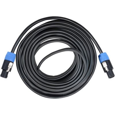 Pronomic Cable De Speakon Haut Parleur Sonorisation Dj Pa Studio Live Professionnel 25m - Publicité Pronomic Cable De Speakon Haut Parleur Sonorisation Dj Pa Studio Live Professionnel 25m - Publicité