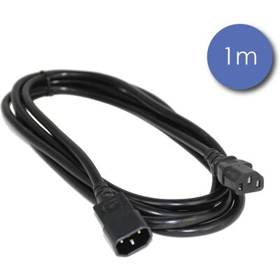 Power Acoustics Cordon Alimentation Shucko Mâle Femelle 1m Europa - Publicité Power Acoustics Cordon Alimentation Shucko Mâle Femelle 1m Europa - Publicité