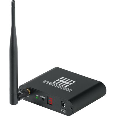 Pronomic Silent Disco V2 Emetteur Uhf Frequence Radio Audio Stereo 3canaux Entree Aux Rca - Publicité Pronomic Silent Disco V2 Emetteur Uhf Frequence Radio Audio Stereo 3canaux Entree Aux Rca - Publicité