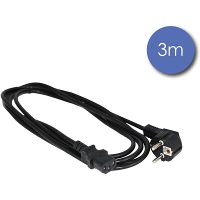 Cordon D'Alimentation 3m Shucko Femelle Prise Électrique Power Acoustics Cab 218 - Publicité Cordon D'Alimentation 3m Shucko Femelle Prise Électrique Power Acoustics Cab 218 - Publicité