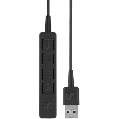 Sennheiser Usb-Cc X5 Ms Adaptateur Jack 3,5mm À Usb Casque Convertisseur Pc - Publicité Sennheiser Usb-Cc X5 Ms Adaptateur Jack 3,5mm À Usb Casque Convertisseur Pc - Publicité