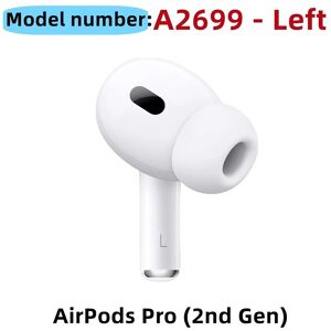 Earbuds For Apple Airpods Pro 2nd Gen Écouteurs Left (L) Côté Gauche A2699 - Publicité Earbuds For Apple Airpods Pro 2nd Gen Écouteurs Left (L) Côté Gauche A2699 - Publicité