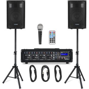 Pondwell - Mcgrey - 100W - 2x10in - Système Karaoké - Publicité Pondwell - Mcgrey - 100W - 2x10in - Système Karaoké - Publicité