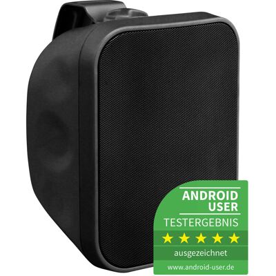 Haut-parleur extérieur Pronomic OLS-5 BK - Résistant aux intempéries, 80 W, 5,25" Bass - Publicité Haut-parleur extérieur Pronomic OLS-5 BK - Résistant aux intempéries, 80 W, 5,25" Bass - Publicité