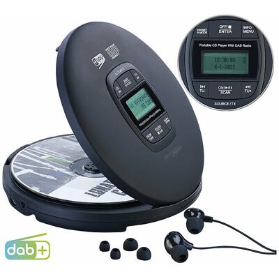 Auvisio - Lecteur CD DAB+ BT 5.0 - DAB+ - BT 5.0 - Lecteur CD Portable - Publicité Auvisio - Lecteur CD DAB+ BT 5.0 - DAB+ - BT 5.0 - Lecteur CD Portable - Publicité