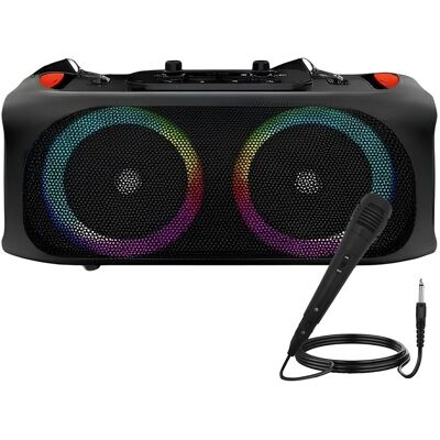 Avizar Enceinte Bluetooth 47×24cm Portable 4000mah 2x Haut-Parleurs 10w, Micro - Publicité Avizar Enceinte Bluetooth 47×24cm Portable 4000mah 2x Haut-Parleurs 10w, Micro - Publicité