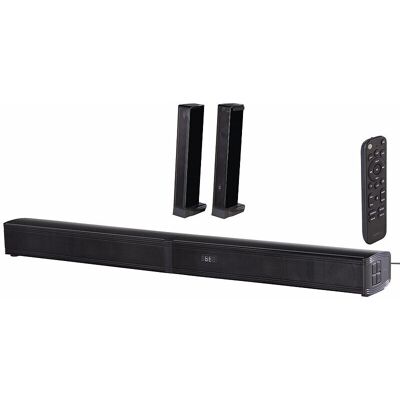 Barre De Son 2.2 60 W Avec Fonction Bluetooth Msx-720.Bt - Auvisio - Publicité Barre De Son 2.2 60 W Avec Fonction Bluetooth Msx-720.Bt - Auvisio - Publicité