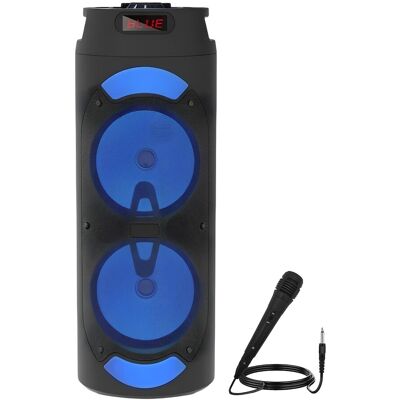 Avizar Enceinte Bluetooth Portable 57×21cm 2x Haut-Parleurs 10w Avec Micro - Publicité Avizar Enceinte Bluetooth Portable 57×21cm 2x Haut-Parleurs 10w Avec Micro - Publicité