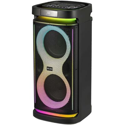 Avizar Enceinte Bluetooth Tws 100w, Effets Lumineux Party X100, Radio - Publicité Avizar Enceinte Bluetooth Tws 100w, Effets Lumineux Party X100, Radio - Publicité