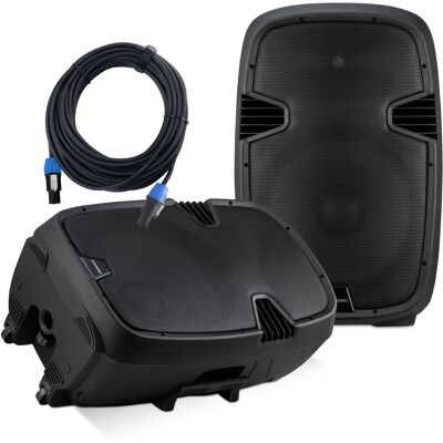 Mcgrey Enceinte Subwoofer Actif Pasif Dj Pa Haut-Parleur 15'' Speaker Bluetooth 2 Voies - Publicité Mcgrey Enceinte Subwoofer Actif Pasif Dj Pa Haut-Parleur 15'' Speaker Bluetooth 2 Voies - Publicité