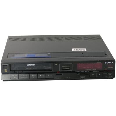 Sony Sl-F35 Magnétoscope Betamax Extremely Rare (Last Eu - Publicité Sony Sl-F35 Magnétoscope Betamax Extremely Rare (Last Eu - Publicité
