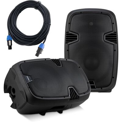 Mcgrey Enceinte Subwoofer Actif Pasif Dj Pa Haut-Parleur 12'' Speaker Bluetooth 2 Voies - Publicité Mcgrey Enceinte Subwoofer Actif Pasif Dj Pa Haut-Parleur 12'' Speaker Bluetooth 2 Voies - Publicité