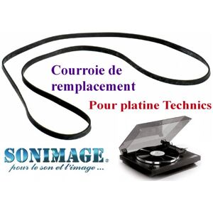 Sonimage Courroie De Rechange Pour Platine Technics Sp-521d - Publicité Sonimage Courroie De Rechange Pour Platine Technics Sp-521d - Publicité