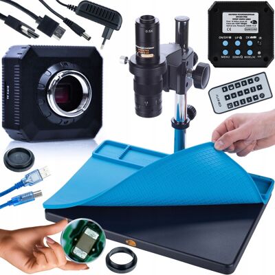 Sans Marque Microscope Numérique Rosfix Earth Pro Avec Caméra Hdmi - Publicité Sans Marque Microscope Numérique Rosfix Earth Pro Avec Caméra Hdmi - Publicité