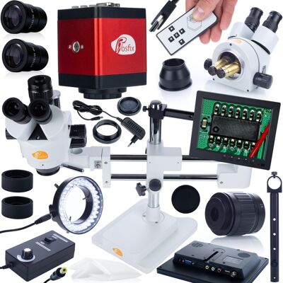 Sans Marque Microscope Stéréo Rosfix Pro 270x Avec Caméra - Publicité Sans Marque Microscope Stéréo Rosfix Pro 270x Avec Caméra - Publicité