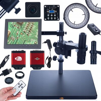 Sans Marque Kit Microscope Pro Rosfix Mcep-0.5x + Caméra Hdmi - Publicité Sans Marque Kit Microscope Pro Rosfix Mcep-0.5x + Caméra Hdmi - Publicité