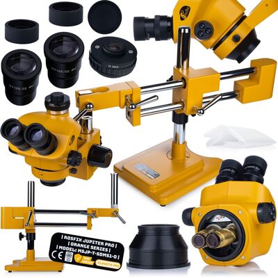 Sans Marque Rosfix Jupiter Pro Msjp-T-Sdms1-O Microscope Stéréo Trinoculaire Série Orang - Publicité Sans Marque Rosfix Jupiter Pro Msjp-T-Sdms1-O Microscope Stéréo Trinoculaire Série Orang - Publicité