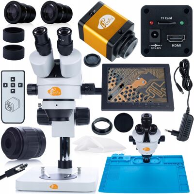 Sans Marque Microscope Rosfix Mercury Pro Msmp-T-Ps1 + Caméra Pegasus Pro 12 Mp + Écran 8 - Publicité Sans Marque Microscope Rosfix Mercury Pro Msmp-T-Ps1 + Caméra Pegasus Pro 12 Mp + Écran 8 - Publicité