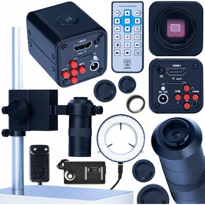Sans Marque Kit Microscope Professionnel Norma Black Pro Hdmi 1080p - Publicité Sans Marque Kit Microscope Professionnel Norma Black Pro Hdmi 1080p - Publicité