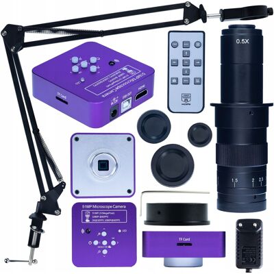 Sans Marque Microscope Numérique Puppis Pink Pro 51mp 180x - Publicité Sans Marque Microscope Numérique Puppis Pink Pro 51mp 180x - Publicité