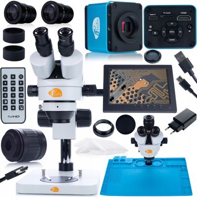 Sans Marque Microscope Rosfix Mercury Pro Msmp-T-Ps1 + Caméra Aquarius Pro Kmap-Hdmi-Usbc - Publicité Sans Marque Microscope Rosfix Mercury Pro Msmp-T-Ps1 + Caméra Aquarius Pro Kmap-Hdmi-Usbc - Publicité