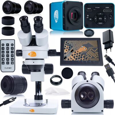 Sans Marque Microscope Ensemble Rosfix Mercury Pro + Caméra Aquarius Pro + Écran 8\ - Publicité Sans Marque Microscope Ensemble Rosfix Mercury Pro + Caméra Aquarius Pro + Écran 8\ - Publicité