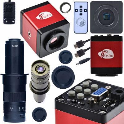 Sans Marque Microscope Numérique Grossissement 180x Et Caméra Fullhd Red Draco Pro 2 En 1 - Publicité Sans Marque Microscope Numérique Grossissement 180x Et Caméra Fullhd Red Draco Pro 2 En 1 - Publicité