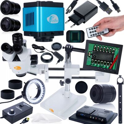 Sans Marque Microscope Pro Rosfix Jupiter + Caméra 8.29mp - Publicité Sans Marque Microscope Pro Rosfix Jupiter + Caméra 8.29mp - Publicité
