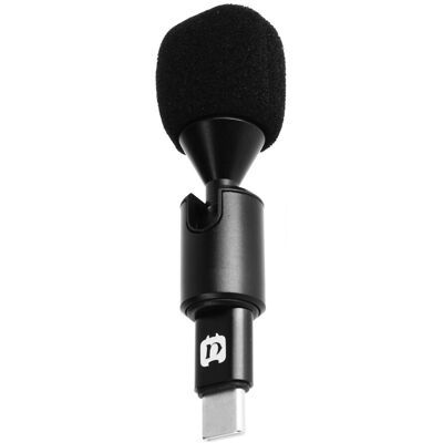 Puluz Micro Usb-C Smartphone Omnidirectionnel Bonnette Anti-Vent Noir - Publicité Puluz Micro Usb-C Smartphone Omnidirectionnel Bonnette Anti-Vent Noir - Publicité