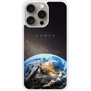 Coque en silicone Earth pour iPhone 15 Pro - Protective et mince - Publicité Coque en silicone Earth pour iPhone 15 Pro - Protective et mince - Publicité