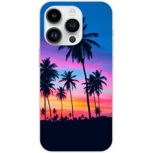 1001coques Coque En Silicone Imprimée Compatible Apple Iphone 15 Pro Palmiers Colorés - Publicité 1001coques Coque En Silicone Imprimée Compatible Apple Iphone 15 Pro Palmiers Colorés - Publicité