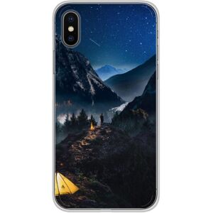 1001coques - iPhone X/Xs Mountain Print - Silicone - Étui - Publicité 1001coques - iPhone X/Xs Mountain Print - Silicone - Étui - Publicité