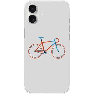 1001coques Coque En Silicone Imprimée Compatible Apple Iphone 16 Plus Bike Color Hipster - Publicité 1001coques Coque En Silicone Imprimée Compatible Apple Iphone 16 Plus Bike Color Hipster - Publicité