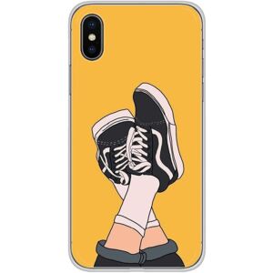 1001coques Coque En Silicone Imprimée Compatible Apple Iphone X Iphone Xs Sneakers - Publicité 1001coques Coque En Silicone Imprimée Compatible Apple Iphone X Iphone Xs Sneakers - Publicité