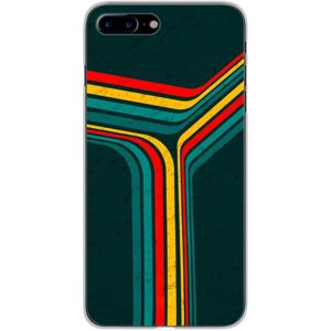 1001coques - iPhone 7 Plus - Silicone - Retro Lines - Étui Téléphone - Publicité 1001coques - iPhone 7 Plus - Silicone - Retro Lines - Étui Téléphone - Publicité