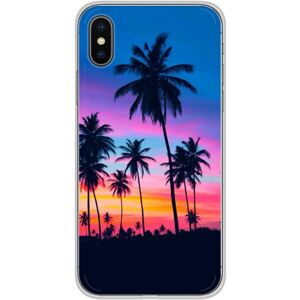 1001coques Coque En Silicone Imprimée Compatible Apple Iphone X Iphone Xs Palmiers Colorés - Publicité 1001coques Coque En Silicone Imprimée Compatible Apple Iphone X Iphone Xs Palmiers Colorés - Publicité